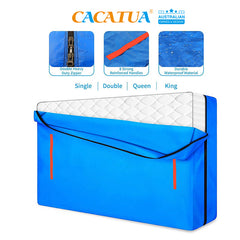 PE Mattress Bag Moving Storage Protector Antidust Cover Heavy Duty Single/Queen/King Size