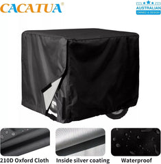 Generator Cover Outdoor Protective Portable 210D Sun Shade Cover UV Resistant