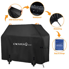 420D Heavy Duty Outdoor BBQ Cover Waterproof Barbecue Grill Protector