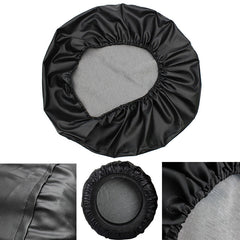 Spare Tire Cover Waterproof Wheel Tyre Cover Black Travel Outdoor Tire Protector