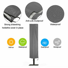 Heavy Duty Parasol Umbrella Cover Outdoor Patio Cantilever