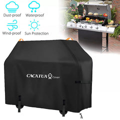 420D Heavy Duty Outdoor BBQ Cover Waterproof Barbecue Grill Protector