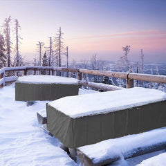 4 Sizes Waterproof Outdoor Furniture Cover Garden Rain UV Chair Table Protector