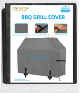 CACATUA BBQ Grill Cover Packaging – Waterproof Dustproof Windproof with Velcro and Convenient Handles
