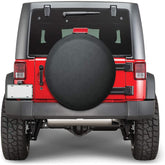 Spare Tire Cover Waterproof Wheel Tyre Cover Black Travel Outdoor Tire Protector