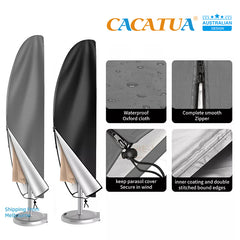 3 Sizes Patio Dustproof Parasol Banana Umbrella Cover Cantilever Outdoor