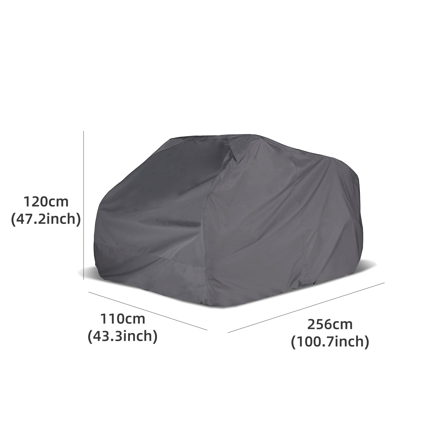Garden Waterproof Ride On Lawn Mower Cover Heavy Duty 210D Oxford Dust Rain UV