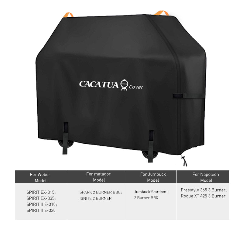 420D Heavy Duty Outdoor BBQ Cover Waterproof Barbecue Grill Protector