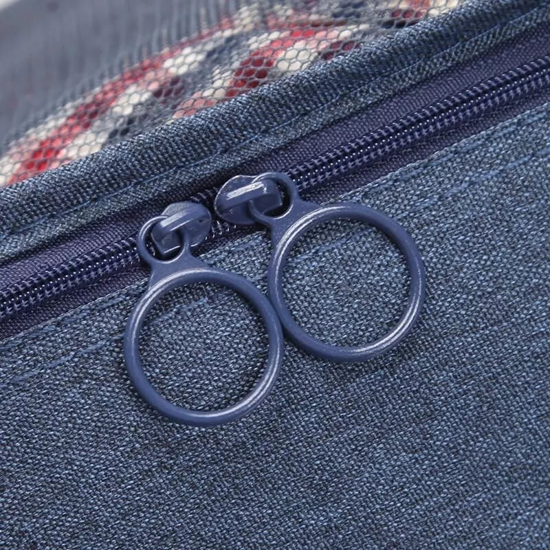 7 Set Travel Packing Cubes Suitcase Compression Packing Cubes Luggage CACATUA  F Horse (775)