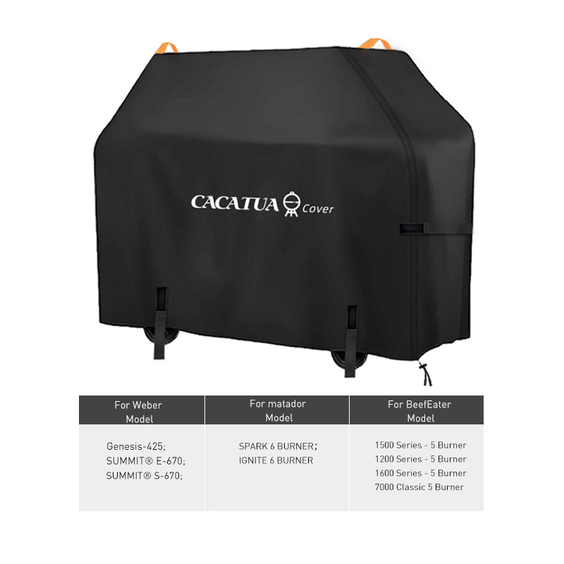 420D Heavy Duty Outdoor BBQ Cover Waterproof Barbecue Grill Protector