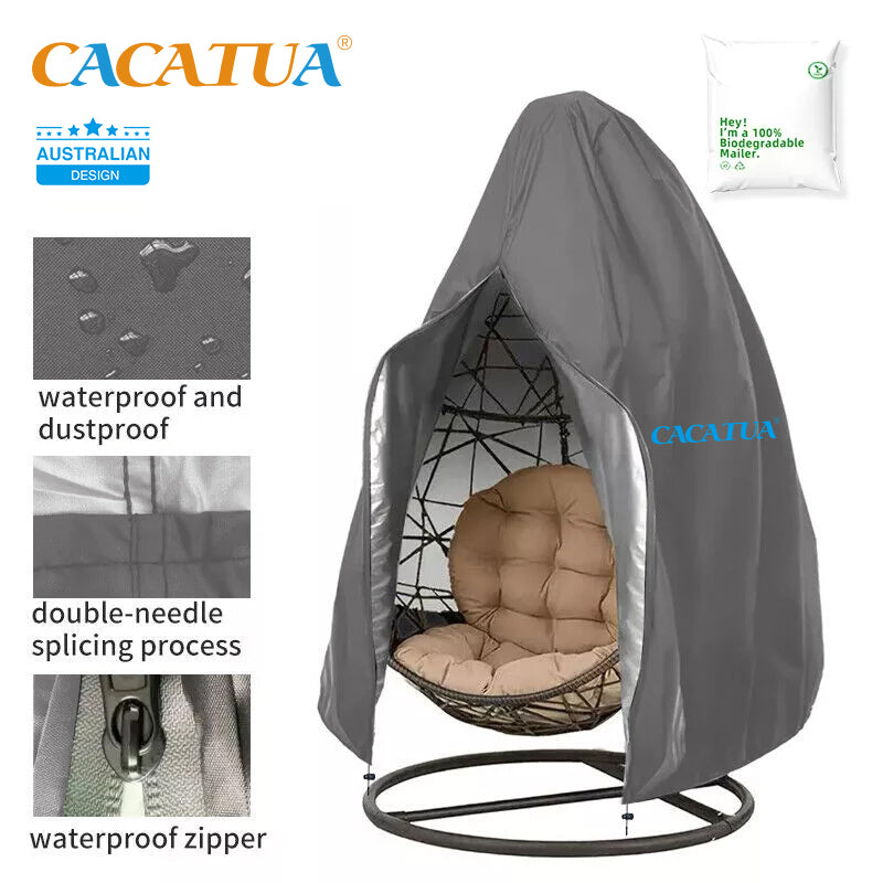 Swing Egg Chair Cover Furniture Garden Patio Outdoor Rain Waterproof Protector