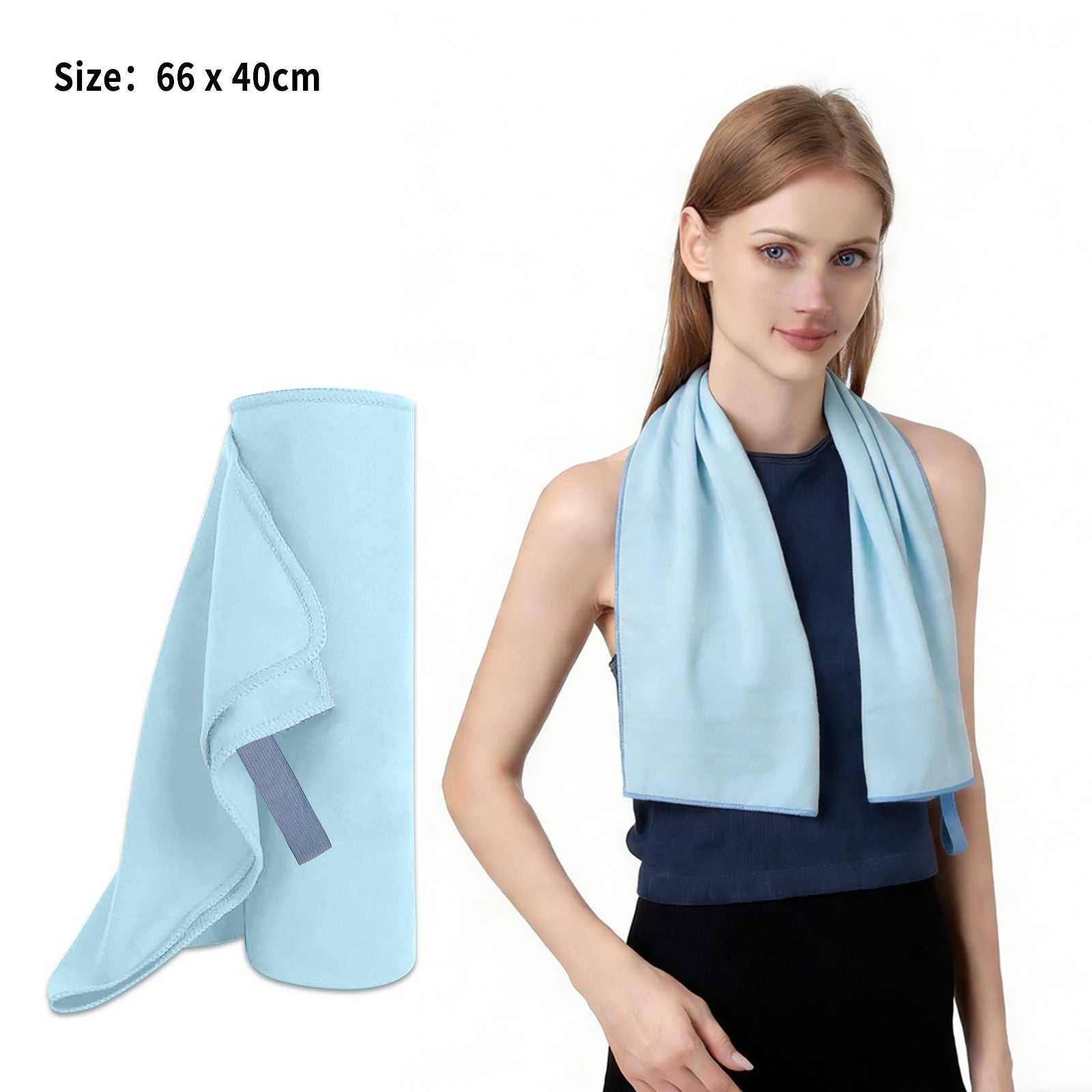 Gym Towel Ultra Thin Hanging Quick Dry Microfibre Yoga Camping AeroSoft Series
