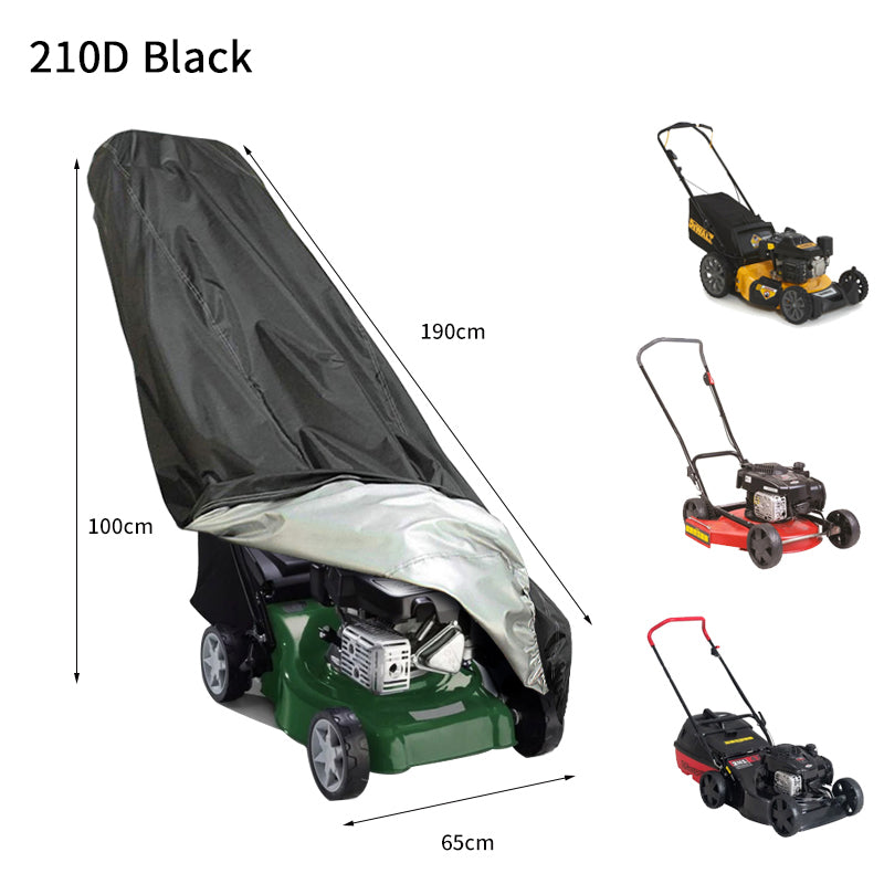 Lawn Mower Cover 420D Oxford Anti-UV Rain Waterproof Protector Outdoor Garden