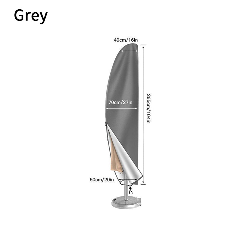 Cantilever Banana Umbrella Cover Dustproof Waterproof 210D