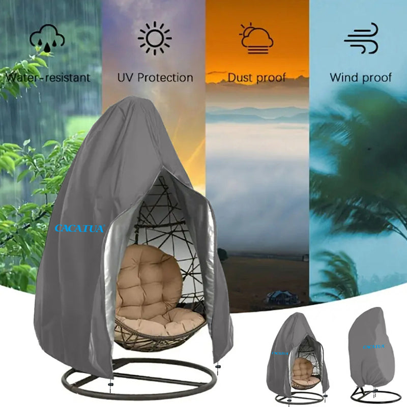 Swing Egg Chair Cover Furniture Garden Patio Outdoor Rain Waterproof Protector