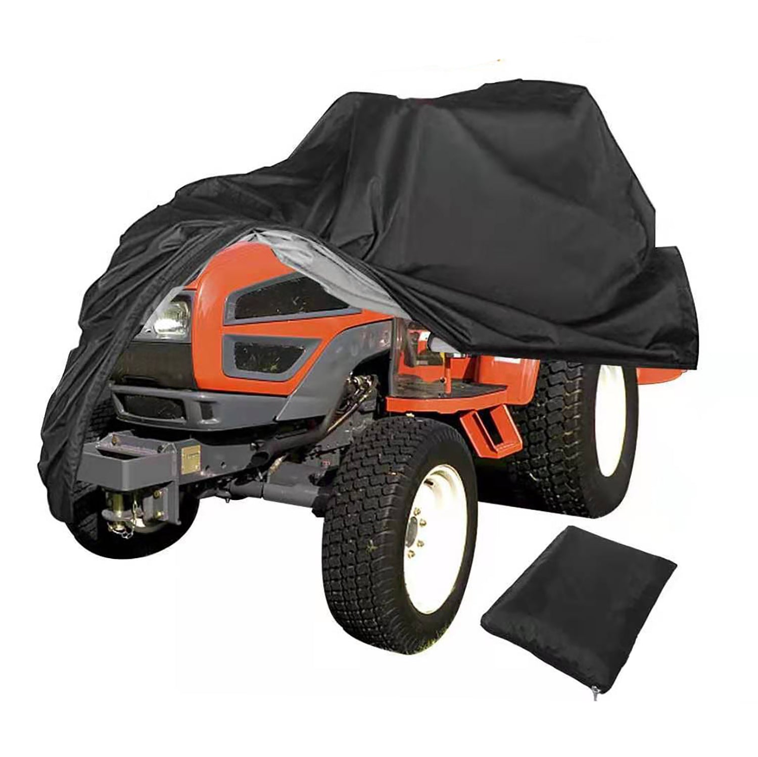 Lawn Mower Cover 210D Oxford Anti-UV Rain Waterproof Protector Outdoor Garden