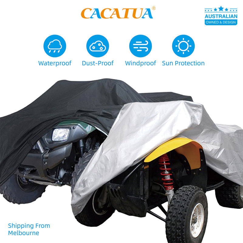 Garden Waterproof Ride On Lawn Mower Cover Heavy Duty 210D Oxford Dust Rain UV