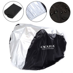 Heavy Duty Bicycle Bike Cover 210D Waterproof Outdoor Protection Fit 1/2/3 Bikes