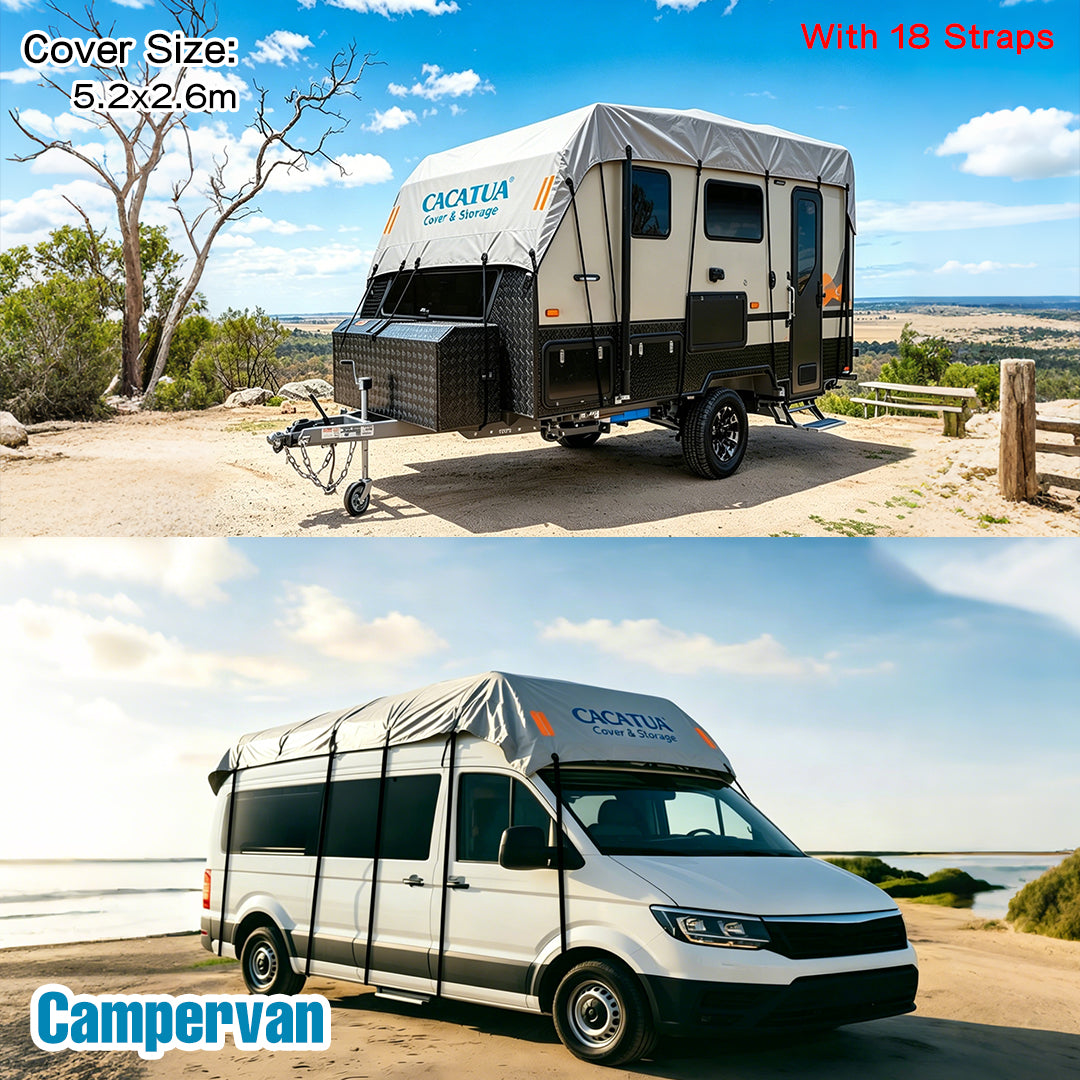 Caravan & Motorhome Roof Top Cover Waterproof UV Protection