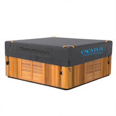 420D Spa Pool Cover Hot Tub Cover Outdoor with Handles Heavy Duty UV Protection