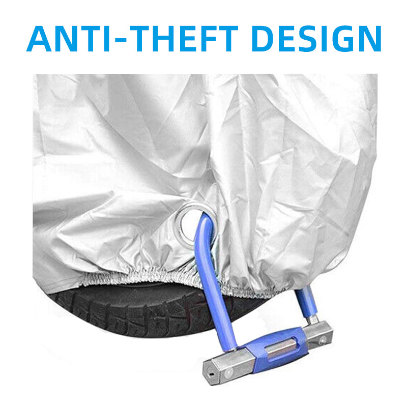 Motorcycle Cover Motorbike Cruiser Scooter Waterproof Rain UV Protector