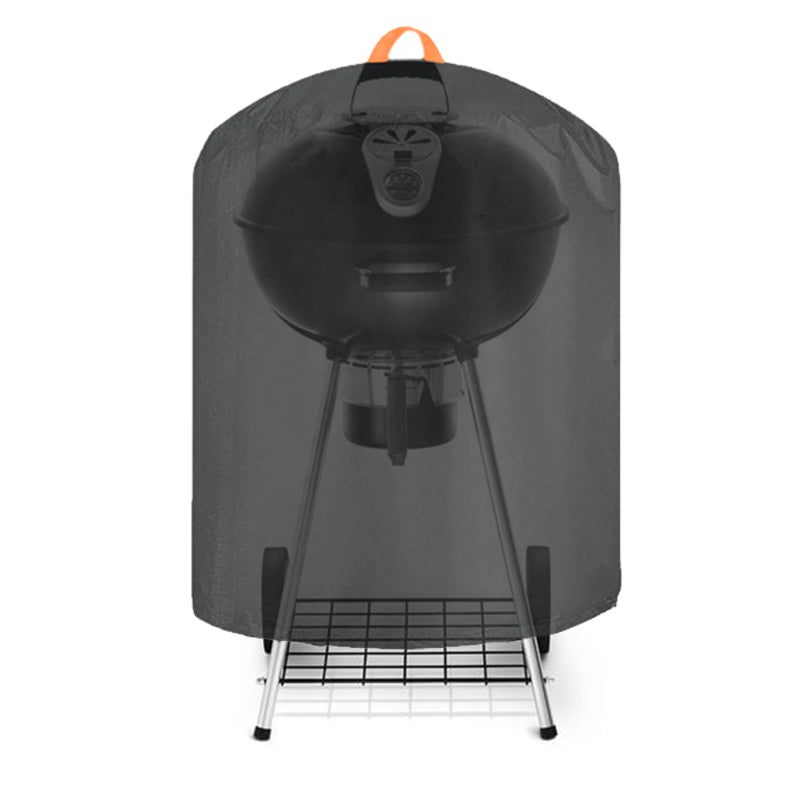 Round Dustproof BBQ Grill Covers Waterproof Patio Barbecue Protector