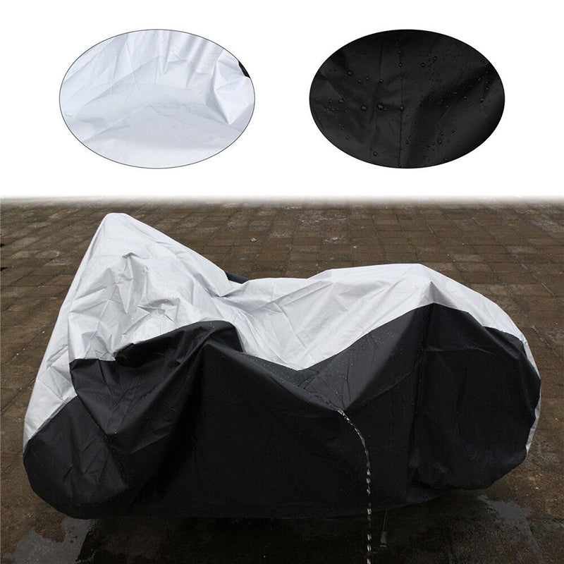 Heavy Duty Bicycle Bike Cover 210D Waterproof Outdoor Protection Fit 1/2/3 Bikes