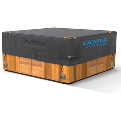 420D Spa Pool Cover Hot Tub Cover Outdoor with Handles Heavy Duty UV Protection
