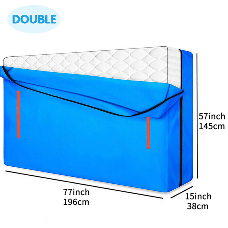 PE Mattress Bag Moving Storage Protector Antidust Cover Heavy Duty Single/Queen/King Size
