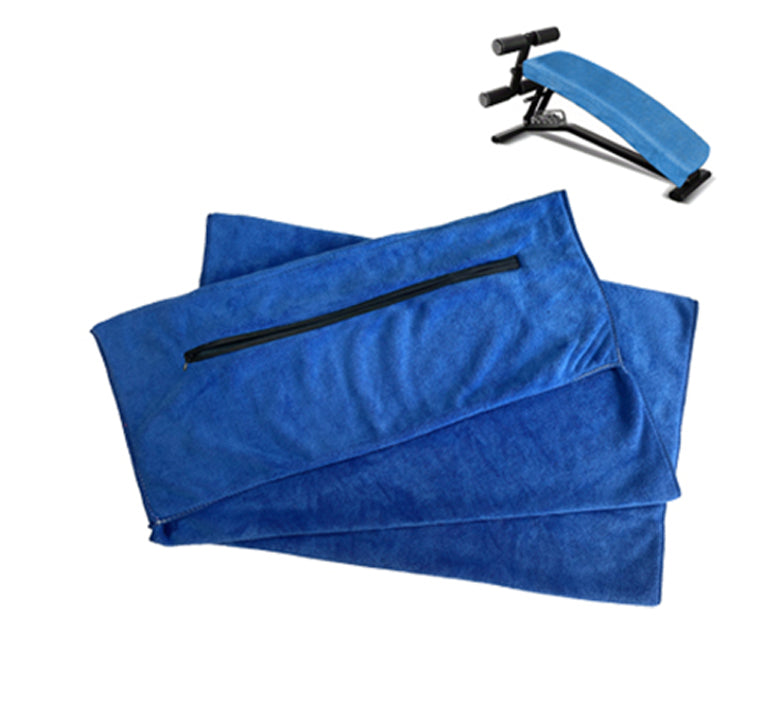 Sport Gym Towel Absorbent Microfiber Lightweight Sport Quick Drying with Pocket