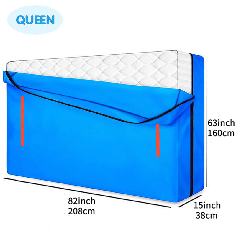 PE Mattress Bag Moving Storage Protector Antidust Cover Heavy Duty Single/Queen/King Size