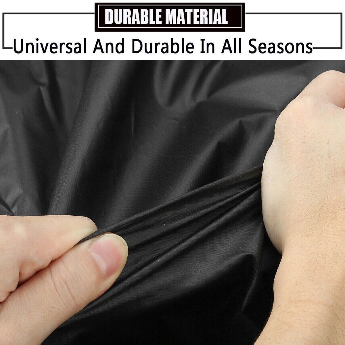 7.5x3m 16.5ft -22ft Caravan Motorhome Roof Top Cover With Elastic Straps Camper Waterproof