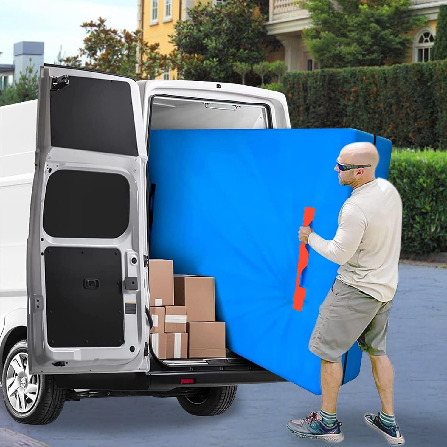 PE Mattress Bag Moving Storage Protector Antidust Cover Heavy Duty Single/Queen/King Size