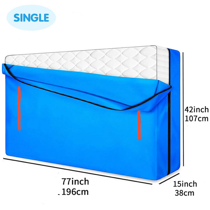 PE Mattress Bag Moving Storage Protector Antidust Cover Heavy Duty Single/Queen/King Size